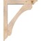 Ekena Millwork Legacy Traditional Smooth Bracket w/ Offset Brace, Douglas Fir, 5 1/2"W x 30"D x 36"H BKT0604X30X36LEC01SDF - alternate 3